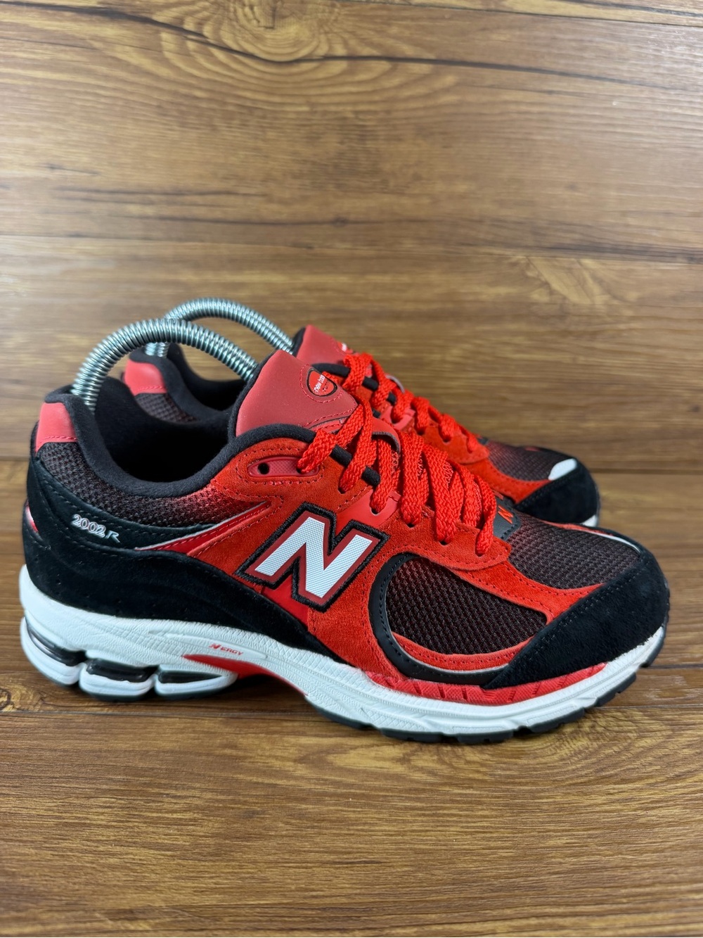 New Balance 2002R ‘True Red Black’ Suede‎ Sneakers Women’s Size 6.5